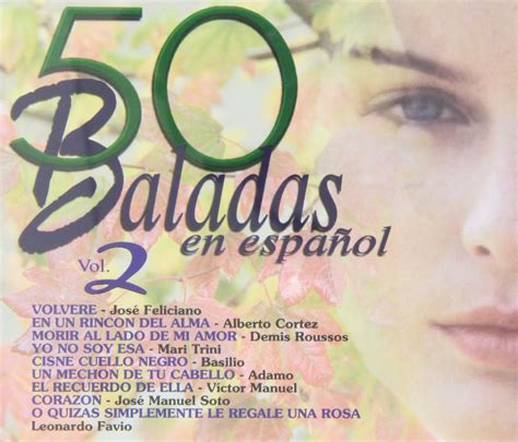 50 baladas en español 2 varios amazon fr cd et vinyles}