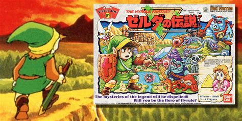 Nintendo The Legend Of Zelda Game Board Game