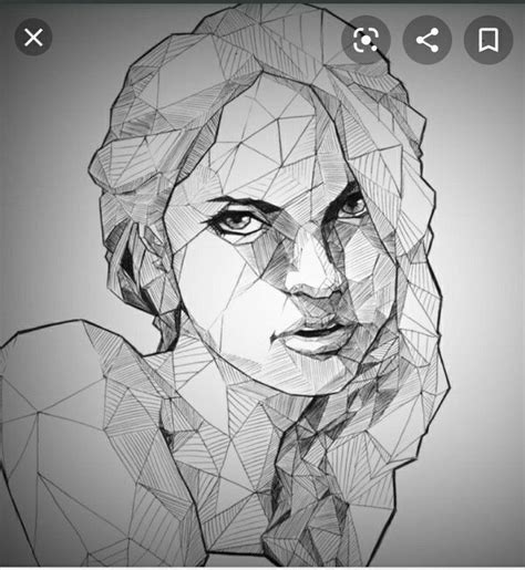 Pin By Lyra On Art Mine Geometry Art Art Drawings Portrait Drawing