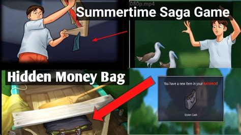 How to find hidden money bag in summertime saga game clear debbie s