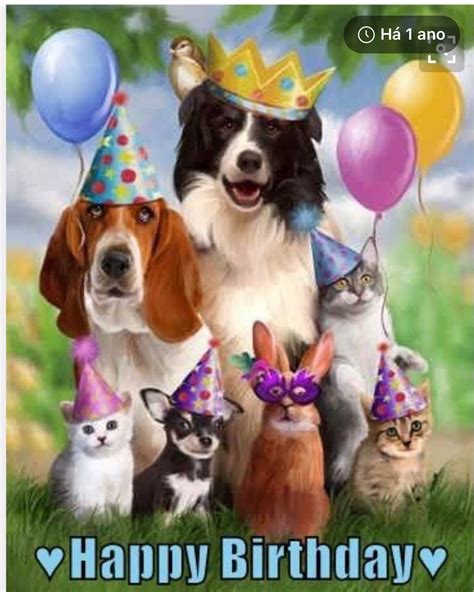 Pin By Elsje Vermeulen On Dogs And Cats Happy Birthday Dog Happy