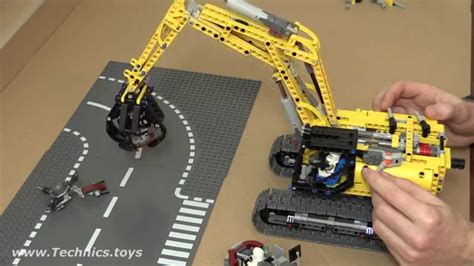 Lego Technic 42006 Motorized Excavator Youtube