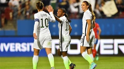 Uswnt, team gb & every official women's football tournament roster. USWNT OPENS 2016 OLYMPIC QUALIFYING WITH BIG WIN • SoccerToday