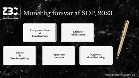 SOP Mundtlig Eksamen By Anna Lundby On Prezi