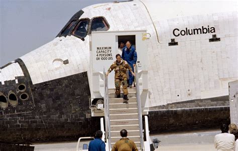 On April 14 1981 The First Space Shuttle Mission Sts 1 Returned