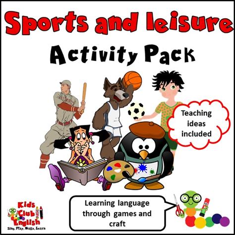 Sports And Leisure Activity Pack Kids Club English