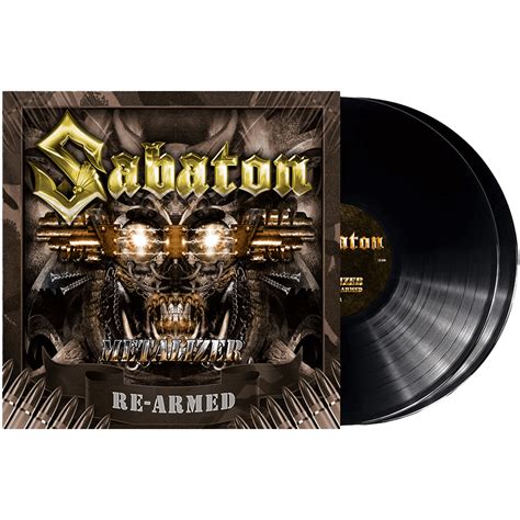 Metalizer Re Armed 2lp Black Vinyl Sabaton Official Store