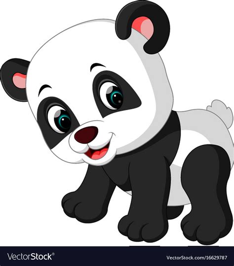 Cute Cartoon Panda 901