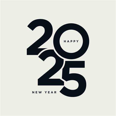 2025 Happy New Year Background Design 31107928 Vector Art At Vecteezy