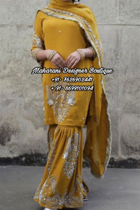 Modern Gharara Sharara Dress Maharani Designer Boutique