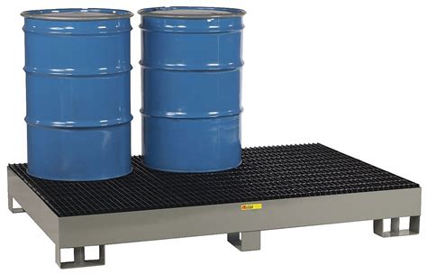 Little Giant For 6 Drums 99 Gal Spill Capacity Forkliftable Drum