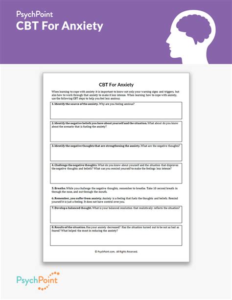 Free Printable Counseling Anxiety Worksheets Customize And Print