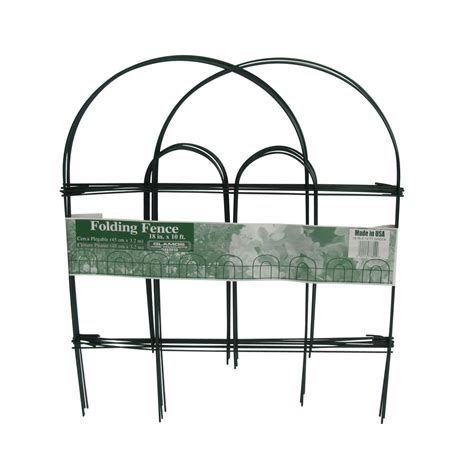 Buy garden fencing panels and get the best deals at the lowest prices on ebay! 18 in. x 10 ft. Green Folding Metal Wire Garden Fence ...
