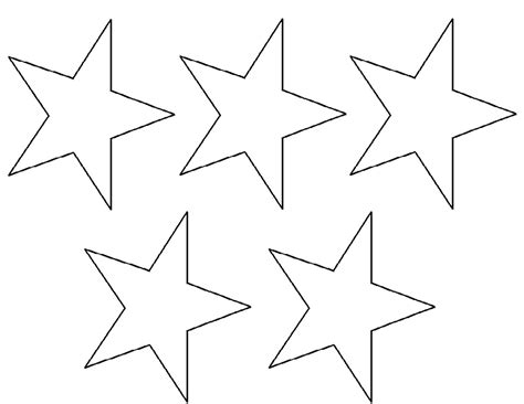 Printable Star Stencil That Are Intrepid Aubrey Blog