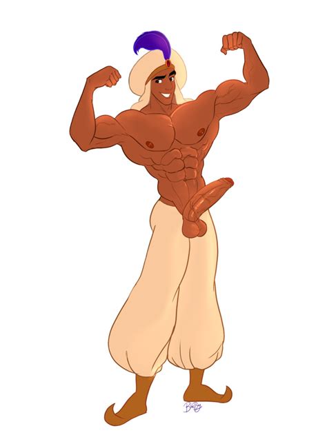 Rule Aladdin Arabian Biceps Bodybuilder Crossover Dark Skinned Hot
