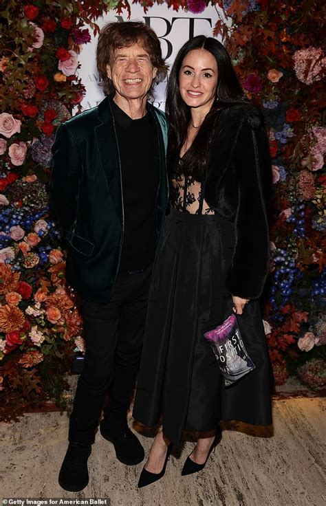 Mick Jagger 80 And Fiancée Melanie Hamrick 36 Enjoy A Glamorous Date Night As They Attend
