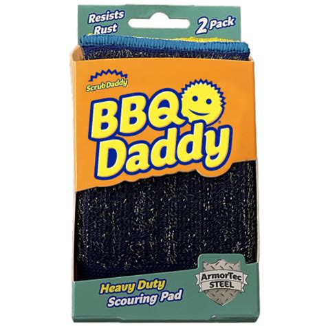 Scrub Daddy Bbq Daddy Heavy Duty Scouring Pad Pk Kroger