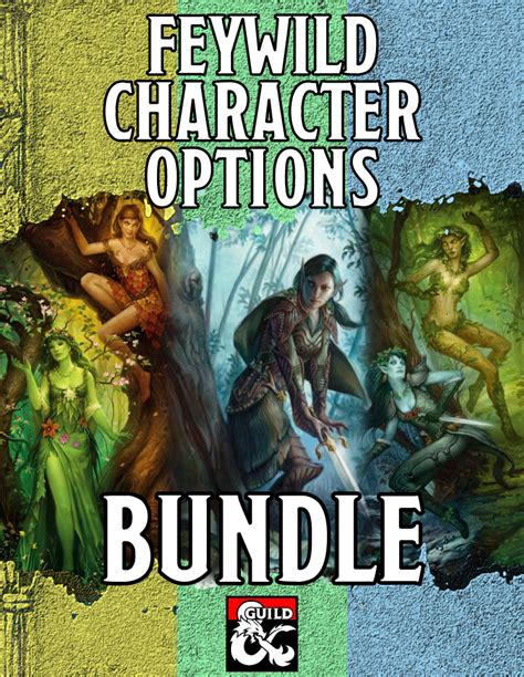 Feywild Character Options Bundle Dungeon Masters Guild Dungeon