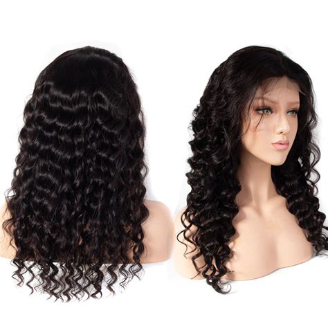 Pre Plucked 13x6 Lace Front Loose Deep Wave Wigs Tinashehair