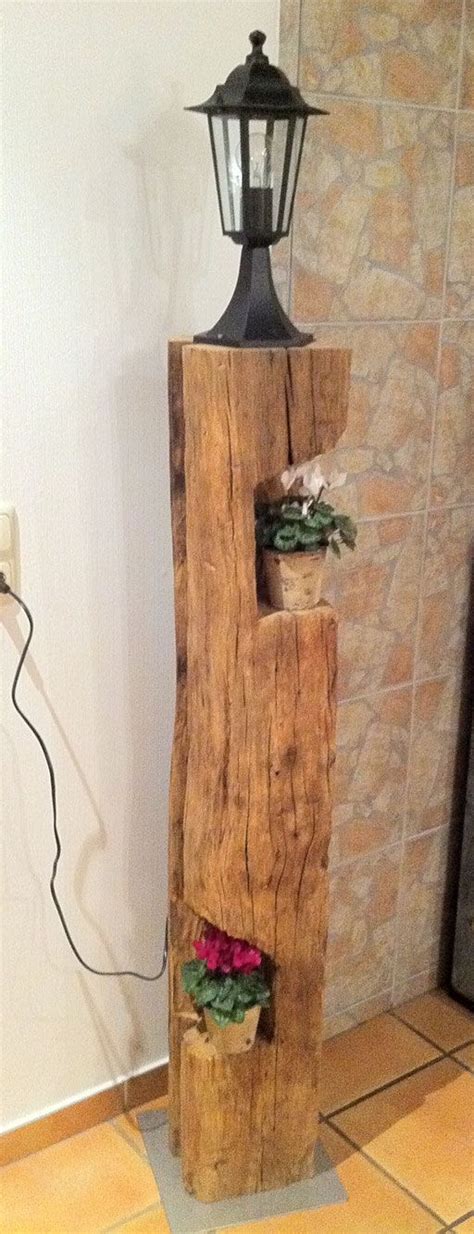 Alte holzbalken, balken, altholzbalken, holzbalken. Stehlampen aus alten Balken - www.eichenbalken-mal-anders ...