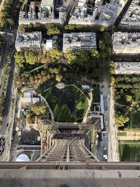 View From Eiffel Tower Top