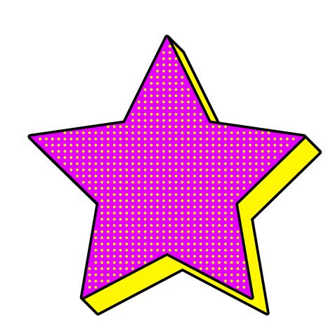 Retro Star Clip Art