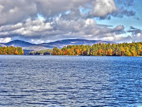 1885 Newfound Lake Photograph By Naturally Nh