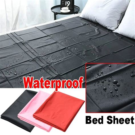 Waterproof Sex Bed Sheets Push Oil Massage Flirt Sheets Made In Pvc Plastic Ebay