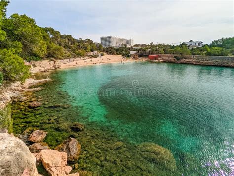 Cala Gracio And Calo El Moro Beach On Ibiza Island Spain Stock Photo Image Of Summer Holiday
