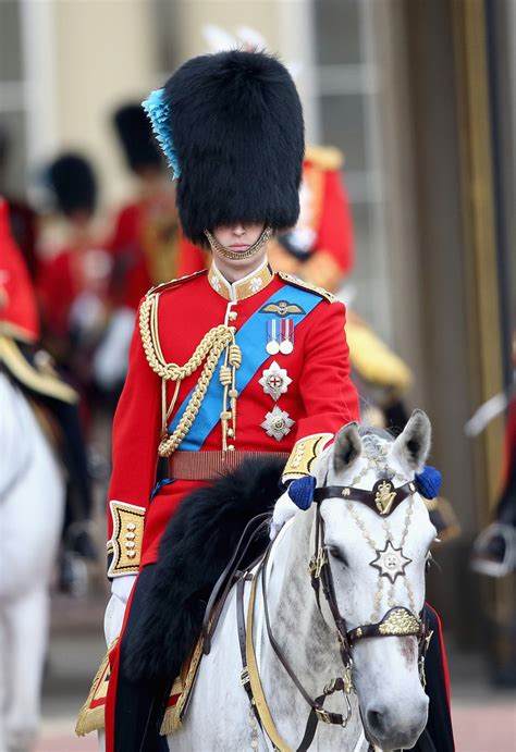 The duke and duchess of sussex have joined the queen for the trooping the colour parade to mark her 92nd birthday. Prince William Photos Photos - Queen Elizabeth II's ...