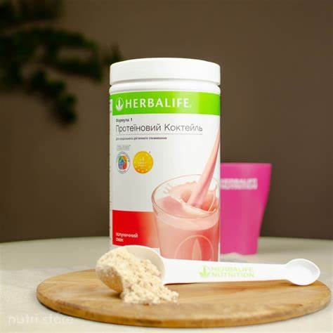 Протеиновый коктейль Формула 1 со вкусом клубники (низкокалорийный Картинка - Протеиновый коктейль Формула 1 со вкусом клубники (низкокалорийный