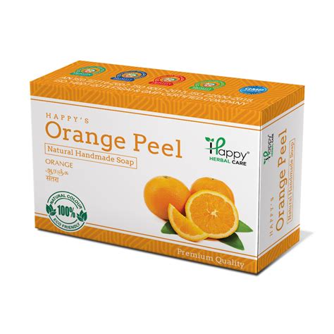Orange Peel Soap Happy Herbal Care