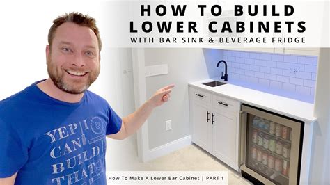 How To Use 1 Sheet Of Plywood To Make A Mini Bar Cabinet Part 1 Of 2