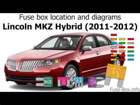 Here you will find fuse box diagrams of lincoln mkz 2007, 2008. Fuse box location and diagrams: Lincoln MKZ Hybrid (2011-2012) - YouTube