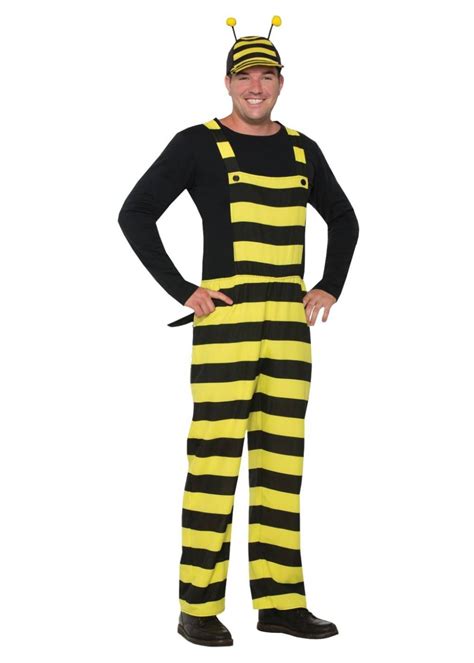 Worker Bee Men Costume Animal Costumes