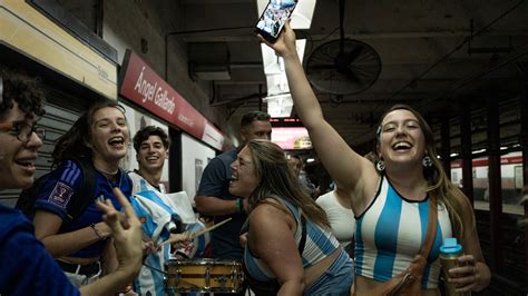 How Argentina Celebrated The World Cup Win The New York Times