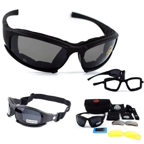 Tactical Glasses X7 Polarized Sunglasses Airsoft Paintball Hiking Military Goggles Hunting