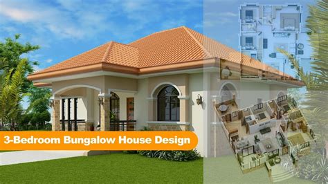 Three Bedroom Bungalow House Design Pinoy Eplans Bungalow House