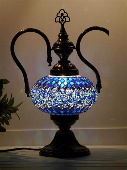 Turkish Lamp Lamps Mosaic Teapot Moroccan Bohemian