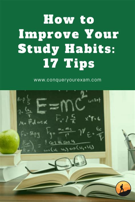 How To Improve Your Study Habits 17 Tips Conquer Your Exam Study