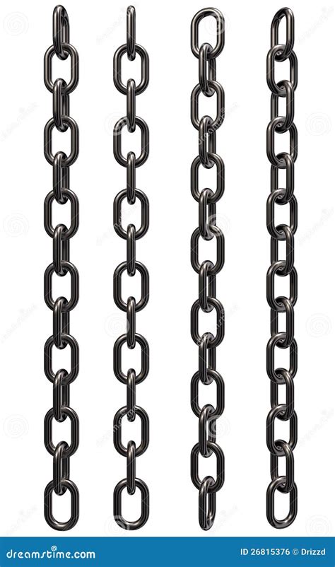 Metal Chains Stock Illustration Illustration Of Metal 26815376
