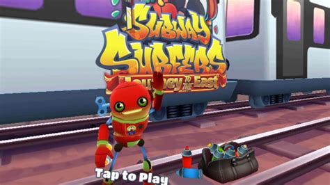 Subway Surfers Journey To The East 2021 2 Tagbot Toy Outfit