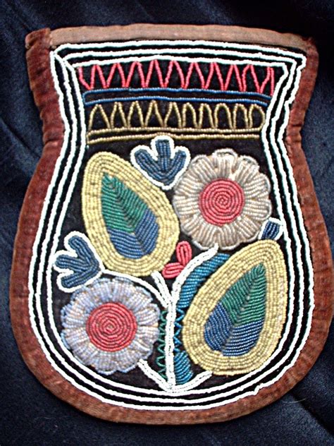 Penobscot Indian Art Wabanakialgonquin Bead Work Native American