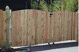 Wood Fence Driveway Gate Photos