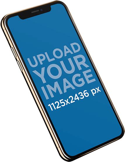 Iphone X Mockup Png Transparent Free Png Image
