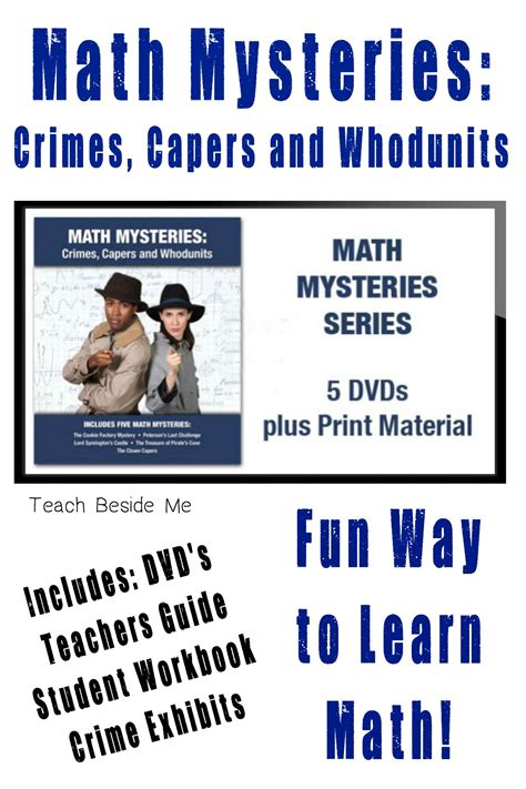 Math Mysteries Series Teach Beside Me