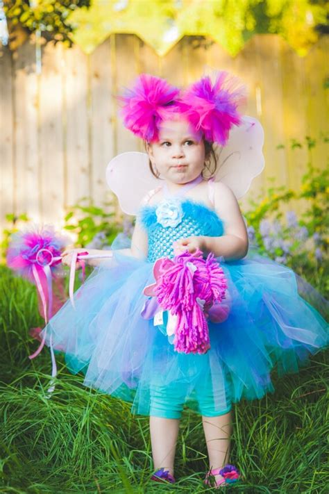 Abby Cadabby Costume Tutu Dress With Wings Fairy Tutu