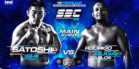 Sbc 20 Main Event Heavyweight Title Fight Satoshi Ishii Vs