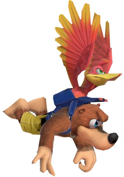 Banjo And Kazooie Flying By Transparentjiggly64 On Deviantart