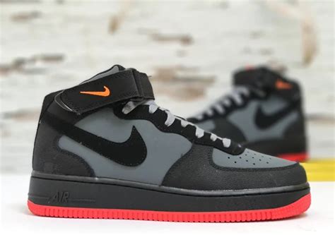 Air Force 1 Mid Hot Lava Bhamjee Fashion And Style